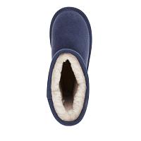 Wallaby Mini K10103 - Детские полусапоги из овчины (угги) EMU Australia, синие