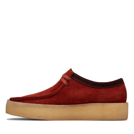 Мужские кеды Clarks Wallabee Cup 26162437, красные