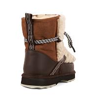 Sheepskin Fashion Blurred Teddy W13196 - Женские снегоходы EMU Australia, коричневые