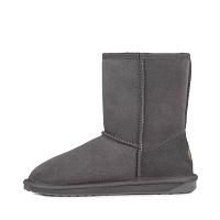Stinger Mini W10003 - Женские полусапоги из овчины (угги) EMU Australia, серые Stinger Mini W10003 - Женские полусапоги из овчины (угги) EMU Australia, серые