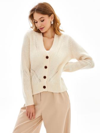 MOHAIR DETAIL CARDIGAN 4806122
