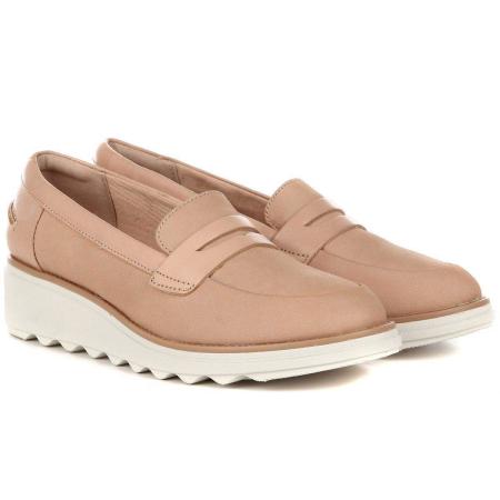 Женские лоферы Clarks Sharon Ranch 26140647, розовые