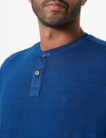 Мужской джемпер Camel Active Henley 1/1 Arm 409645-8T19, синий