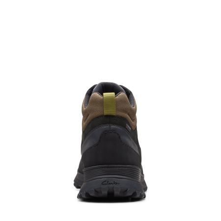 Мужские высокие кроссовки Clarks ATL TrekHiGTX 26161708, черные