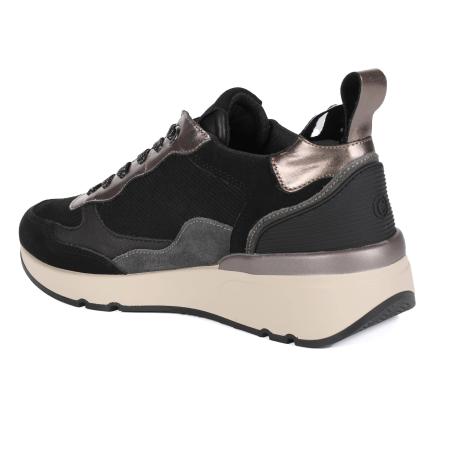 Женские кроссовки CARMELA LEATHER COMBINED LADIES SHOES 160263, черные