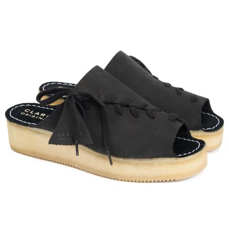 Женские сланцы Clarks Wallacraftopen 26148637, черные Женские сланцы Clarks Wallacraftopen 26148637, черные