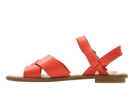 Женские сандалии Clarks Willow Gild 26140776, оранжевые