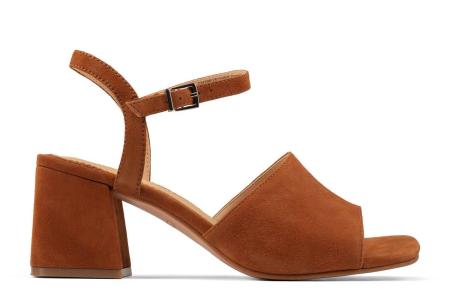 Женские босоножки Clarks Sheer65 Block 26159696, коричневые