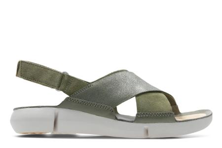 Женские сандалии Clarks Tri Chloe 26138949, оливковые