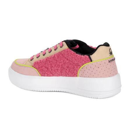 Женские кеды United Colors of Benetton HALL BTW224326, розовые