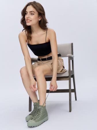 Женские высокие кеды British Knights KAYA DSRT B51-3737-04, хаки