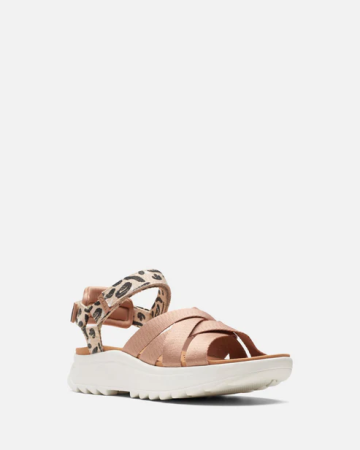 Женские сандалии Clarks Clarks DashLite Cross 26170427, бежевые