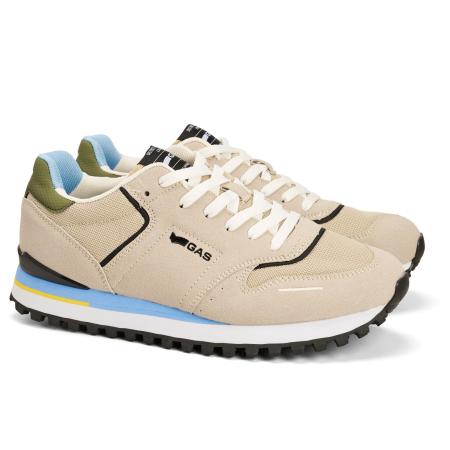 Мужские кроссовки GAS ALBA MIX GAM513600, бежевые