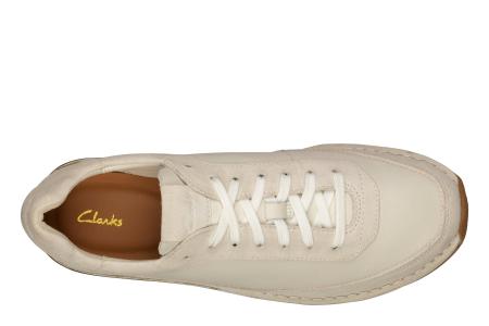 Мужские кроссовки Clarks CraftRun Lace 26157794, белые