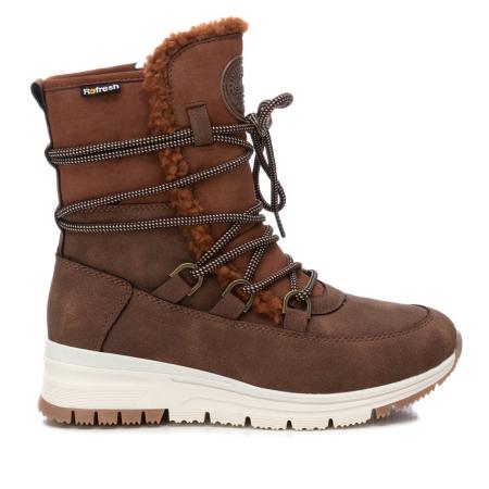 Женские полусапоги REFRESH PU LADIES ANKLE BOOTS 170415, коньячные