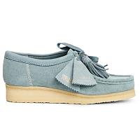 Wallabee. 26163266 - Женские полуботинки Clarks, синие