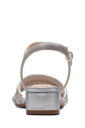 Женские босоножки Clarks Clarks Seren25 Part 26170821, серебряные