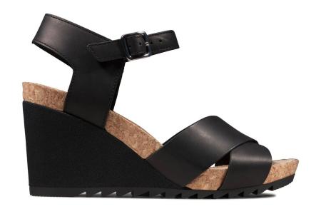 Женские босоножки Clarks Flex Sun 26150433, черные