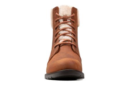 Женские высокие ботинки Clarks Orinoco Dusk 26146419, коричневые