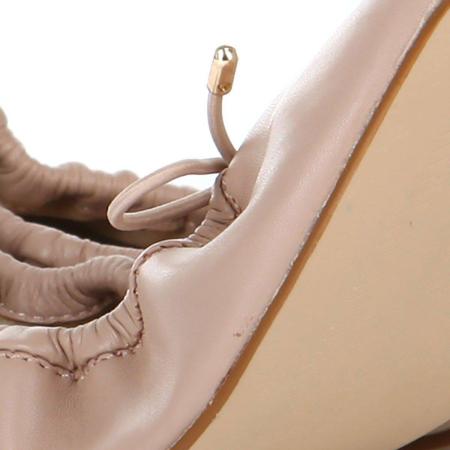 Женские балетки Buffalo shoes Amalia 1520000, розовые