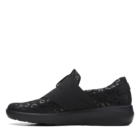 Женские кроссовки Clarks Kayleigh Charm 26168096, черные