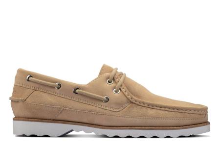 Мужские топсайдеры Clarks Durleigh Sail 26160143, бежевые