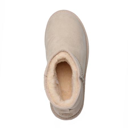 Женские угги EMU Australia Stinger Micro W10937 (жен. полусапоги из овчины (у W10937, коричневые