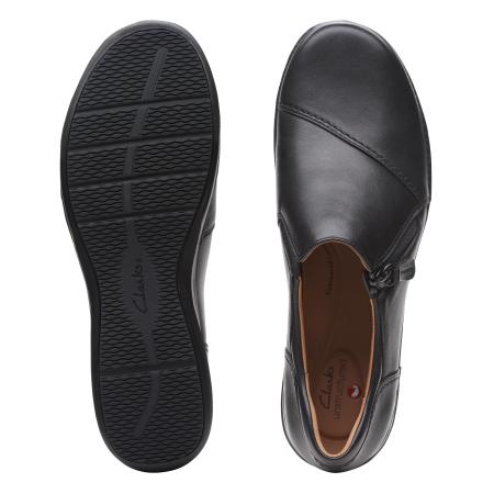Женские полуботинки Clarks Appley Zip 26162406, черные
