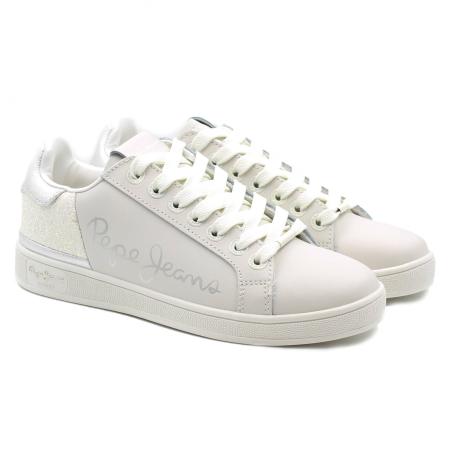 Женщины кеды Pepe Jeans London BROMPTON FUN PLS31133, белые Женщины кеды Pepe Jeans London BROMPTON FUN PLS31133, белые