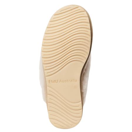 Женские тапочки EMU Australia Jolie Teddy W12565, белый