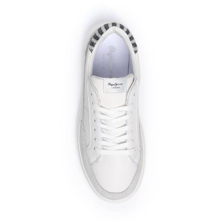 Женские кеды Pepe Jeans London ABBEY LINES PLS30964, белые