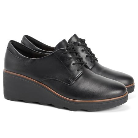 Женские дерби Clarks Mazy Hyannis 26153231, черные Женские дерби Clarks Mazy Hyannis 26153231, черные