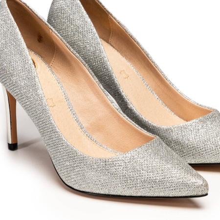 Женские туфли-лодочки Buffalo shoes FANNY 1290086, серебряные