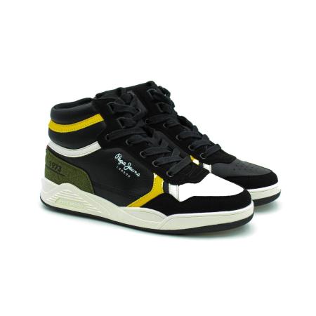 Детские высокие кроссовки Pepe Jeans London KURT BRITT BOOT DARK PBS30500, черные