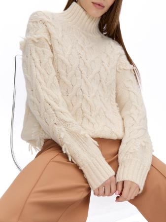FRINGE CABLE TURTLENECK 4805140