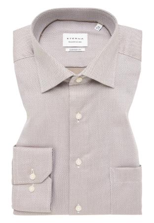 Мужская рубашка ETERNA РУБАШКА 4203-26-E19K, бежевая