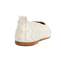 44405128-1000 - Женские балетки Bugatti, белые  44405128-1000 - Женские балетки Bugatti, белые