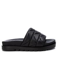 LEATHER LADIES SANDALS 68292 - Женские сланцы CARMELA, черные