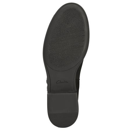 Женские полусапоги Clarks Memi Lo 26162170, черные Женские полусапоги Clarks Memi Lo 26162170, черные