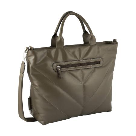 Женская сумка Шоппер Tom Tailor Bags CATE, Zip shopper L 29316, хаки Женская сумка Шоппер Tom Tailor Bags CATE, Zip shopper L 29316, хаки