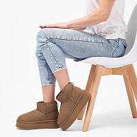 Stingers Stinger Micro Flatform W13082 - Женские угги EMU Australia, коричневые Stingers Stinger Micro Flatform W13082 - Женские угги EMU Australia, коричневые
