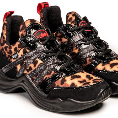 Женские кроссовки Buffalo shoes CAVI 1630204, черные