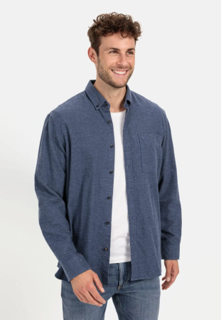 Мужская рубашка Camel Active BLOUSE 409145-4S45, синяя