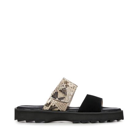 Женские сланцы EMU Australia Fantail Snake W12483, черные