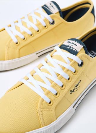 Мужские кеды Pepe Jeans London BRADY MEN BASIC PMS30816, желтые