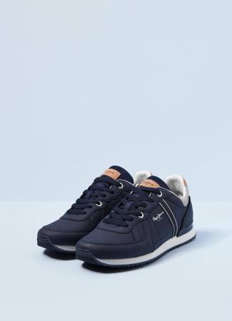 Мужские кроссовки Pepe Jeans London TINKER ROAD PMS30771, синие