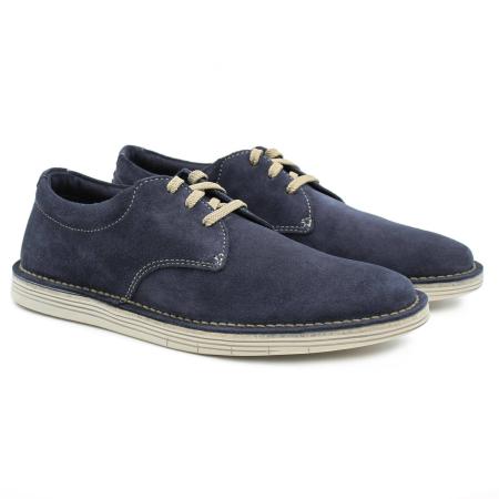 Мужские полуботинки Clarks Forge Vibe 26157979, синие Мужские полуботинки Clarks Forge Vibe 26157979, синие