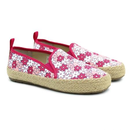 Детские эспадрильи EMU Australia Gum Magic Print K12577, розовые