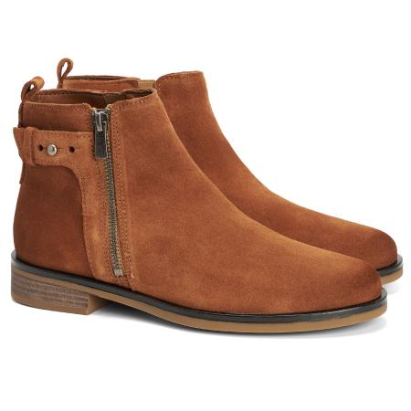 Женские полусапоги Clarks Memi Lo 26161646, коричневые