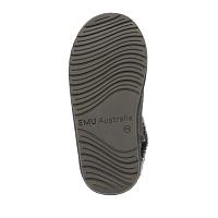 Eccles K12610 - Детские полусапоги из овчины (угги) EMU Australia, серые